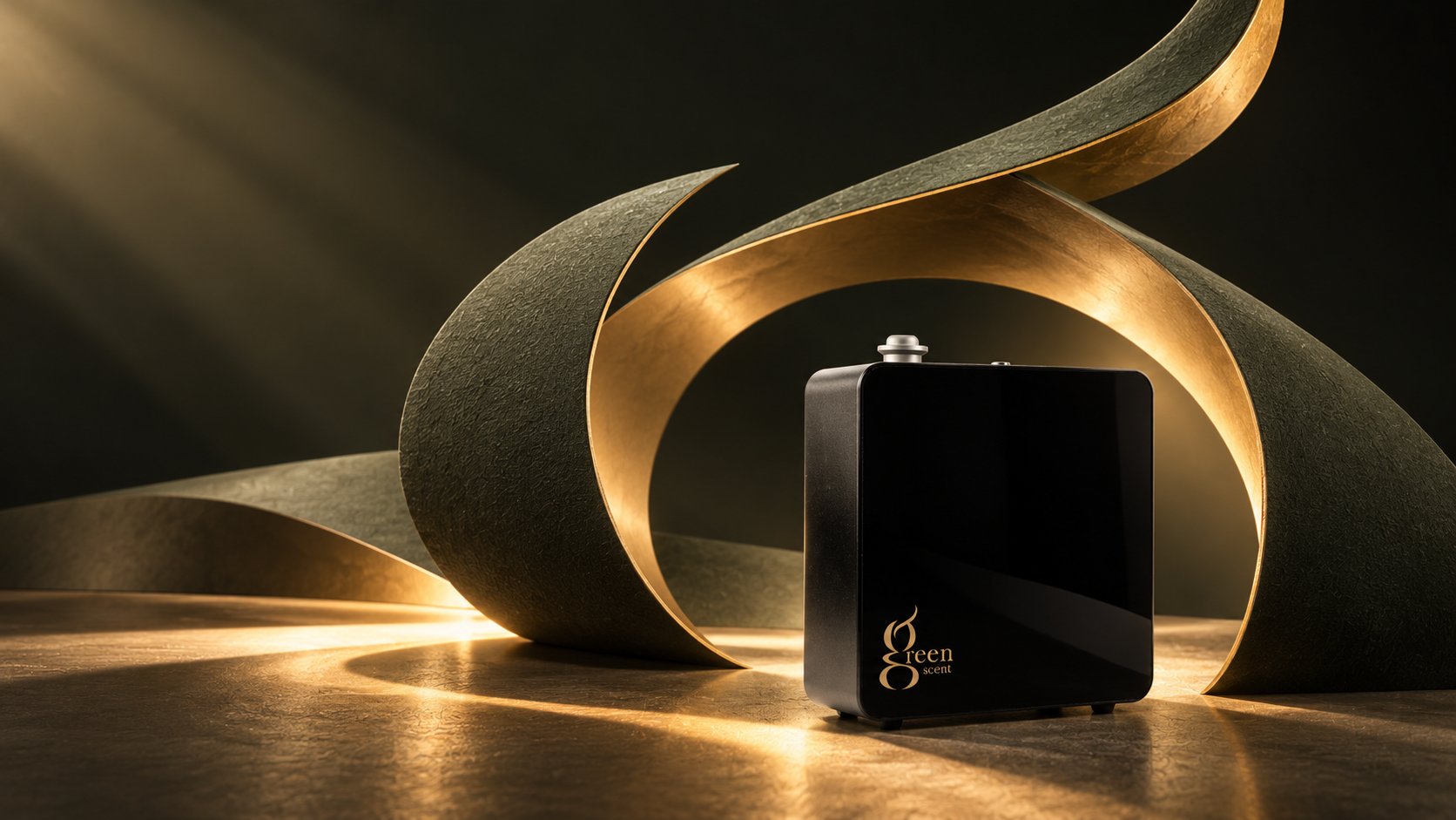 ALM Small ضمن العالم البصري المقترح لـGreen Scent